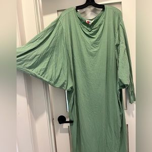 Free People “Beach” Women’s size LG Sage Green maxi dress